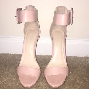 A light power pink heel